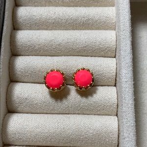Pink Juicy Couture studs